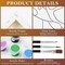 Greentek; 8x10 Pre-Drawn Canvas Painting Kit for Adults – Sip & Paint Set with Acrylic Paints, Brushes & Palette | DIY Date Night Party Favor Art Kit for Beginners & Outdoor Activities; Category:Canvas Painting Kits; Image:6